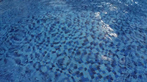 Wave of  water in pool Stock Footage 288216237