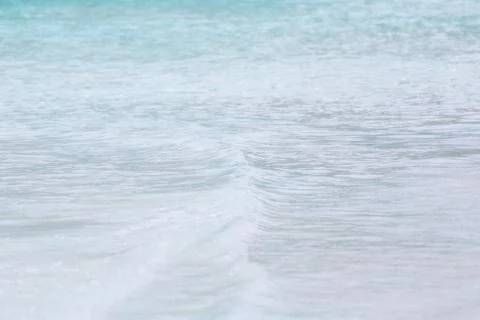 Wave of water in the pool. Stock Photos