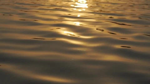 Wave water surface on the river Stock Footage 102859929