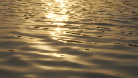 Wave water surface on the river Stock Footage 102860363