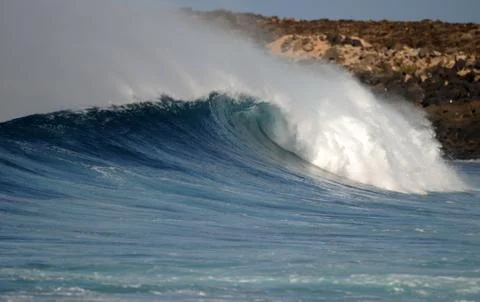Wave well surf Stock Photos