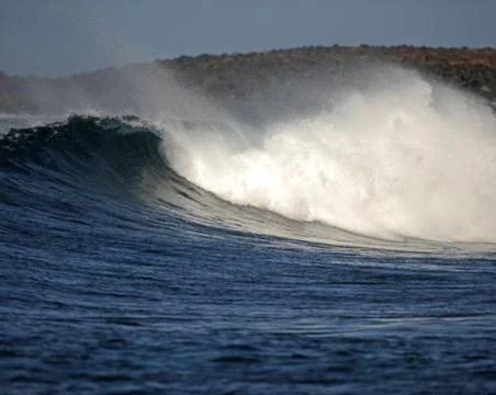 Wave well surf Stock Photos