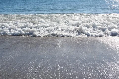 A wave with white horses Stock Photos