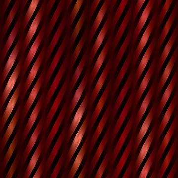 Waved ribbons of gift wrapper, seamless background. Pattern with shiny ribbon Illustrazione stock