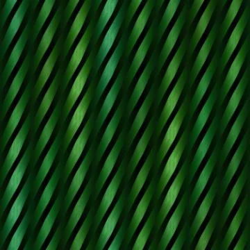 Waved ribbons of gift wrapper, seamless background. Pattern with shiny ribbon Stock Photos
