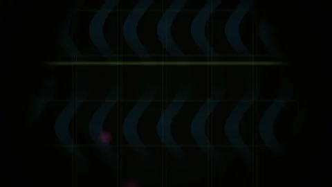 Waveform Abstract Glowing Digital Grid Motion Background for Tech Presentatio Stock Footage 343772919