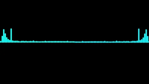 Waveform Audio. Abstract Sound Waves Background Stock Footage 311037016