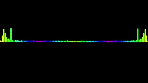 Waveform Audio. Abstract Sound Waves Background Stock Footage 311037019
