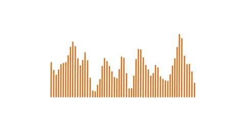 Waveform Audio. Abstract Sound Waves Background. Audio Wave Digital Stockbeeldmateriaal 337699913