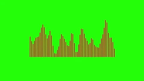 Waveform Audio. Abstract Sound Waves Background. Audio Wave Digital Stock Footage 337699933