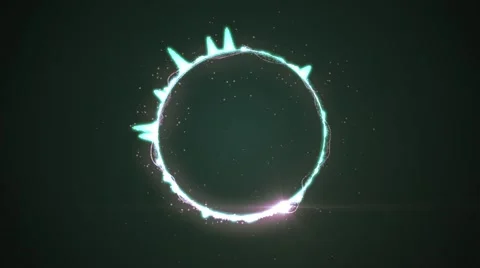 Waveform background Video stock 48364209