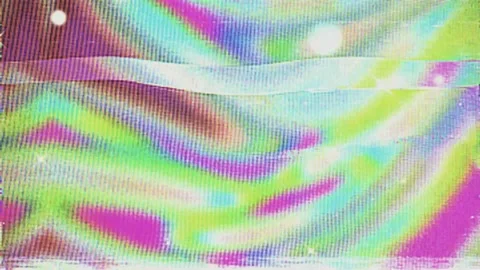 Waveform Distortion FX Visual Background Stock Footage 322605153