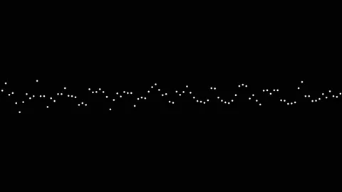 Waveform Dots 3-s Stock Footage 197382739