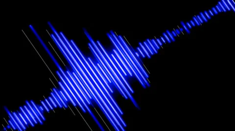 Waveform loop vol 2 Video stock 48803702