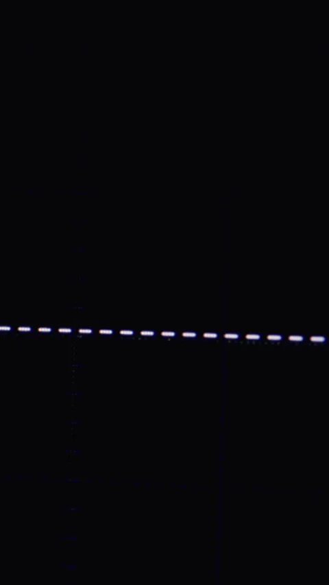 Waveforms On The Oscilloscope Display. Vertical. Video stock 268110449