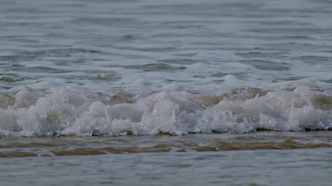 Wavelets in slow motion Stock Footage 197766450