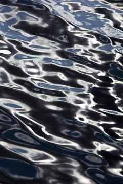 Wavelets on water surface Stock Photos
