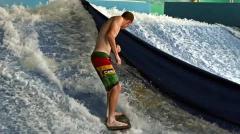 Waverider jump ms HD Stock Footage 34171352