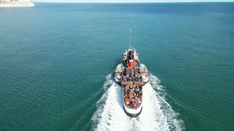 Waverley Paddle Steamer Stock Footage 228774022