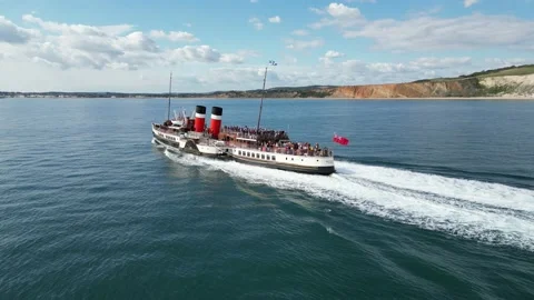Waverley Paddle Steamer Stock Footage 228774034