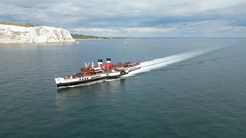 Waverley Paddle Steamer Stock Footage 228774048