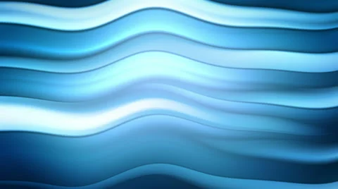 Waverly - Stylized Blue Waves Video Background Loop Stock Footage 34892694
