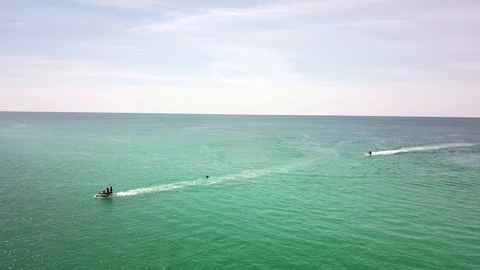 Waverunner on the Gulf of Mexico 库存影片 88668795