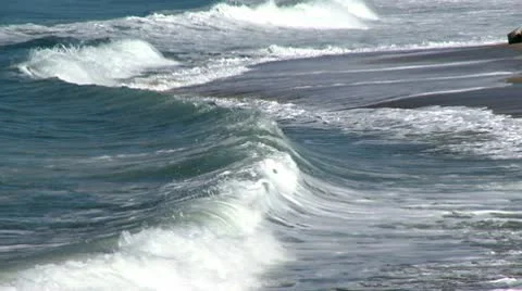 Waves 01 HD Stock Footage 10740777