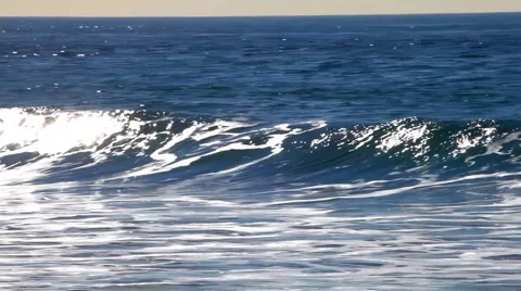 Waves 13 - tracking shot Stock Footage 5296605