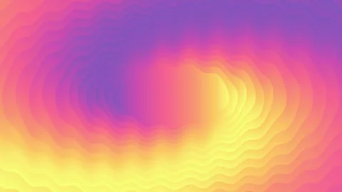 Waves (2)Colorful Abstract Wavy Gradient Background Animation Stock Footage 345834871