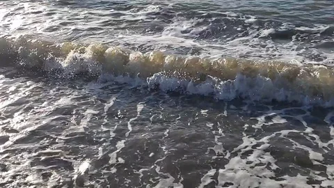 Waves 3 Video stock 106882311