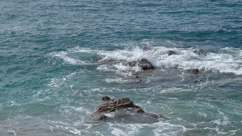 Waves 4k Stock Footage 96269980