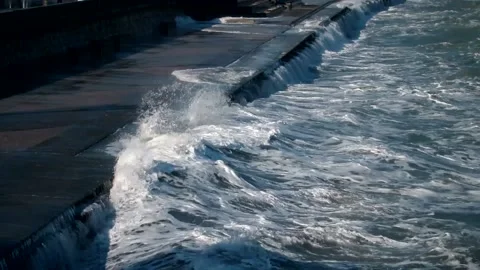 Waves 5 Stock Footage 162768903