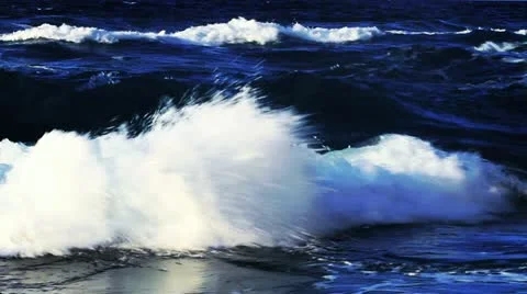 Waves 9 Stock Footage 11615319