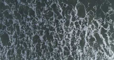 Waves from above Stock Footage 132830204