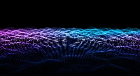 Waves-Abstract-ColourFull Stock Illustration