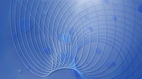 waves abstract vector motion blue backgr... | Stock Video | Pond5