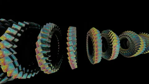 Waves abstract,3d,4k Stock Footage 166386908