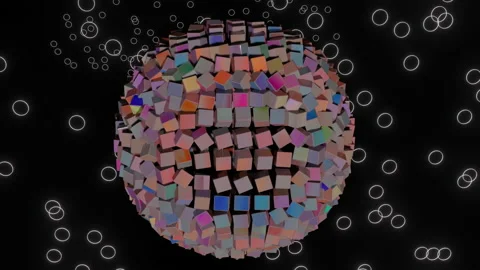 Waves abstract,3d,4k Stock Footage 166391871