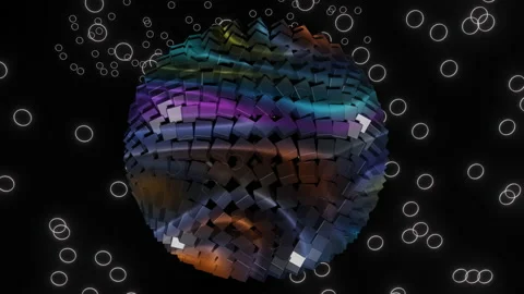 Waves abstract,3d,4k Stock Footage 166392280
