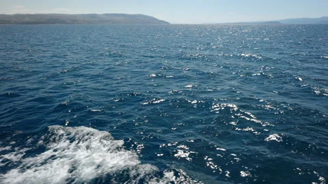Waves in the Adriatic Sea Stock Footage 219969336