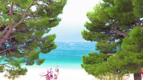 Waves of the Adriatic Sea timelapse Stock Footage 114114126