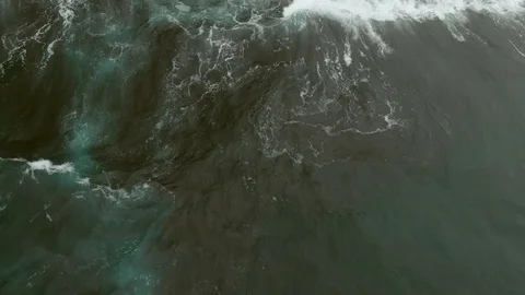 Waves Aerial 스톡 동영상 91667190