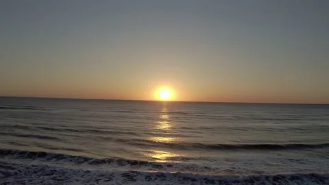 Waves along the Coast - Drone Stock Footage 201182034