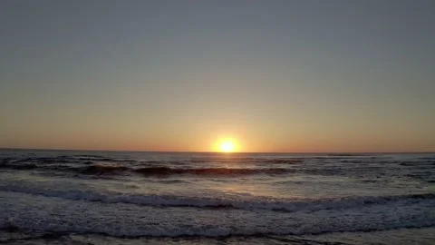 Waves along the Coast - Drone Stock Footage 201182175