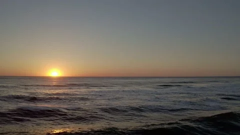 Waves along the Coast - Drone Video stock 201182332