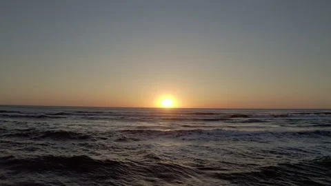 Waves along the Coast - Drone Stock Footage 201182364