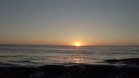 Waves along the Coast - Drone Stock Footage 201182877