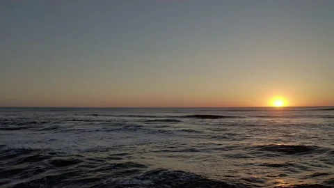 Waves along the Coast - Drone Video stock 201182971