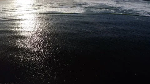 Waves along the Coast - Drone Stock-Footage 201184467